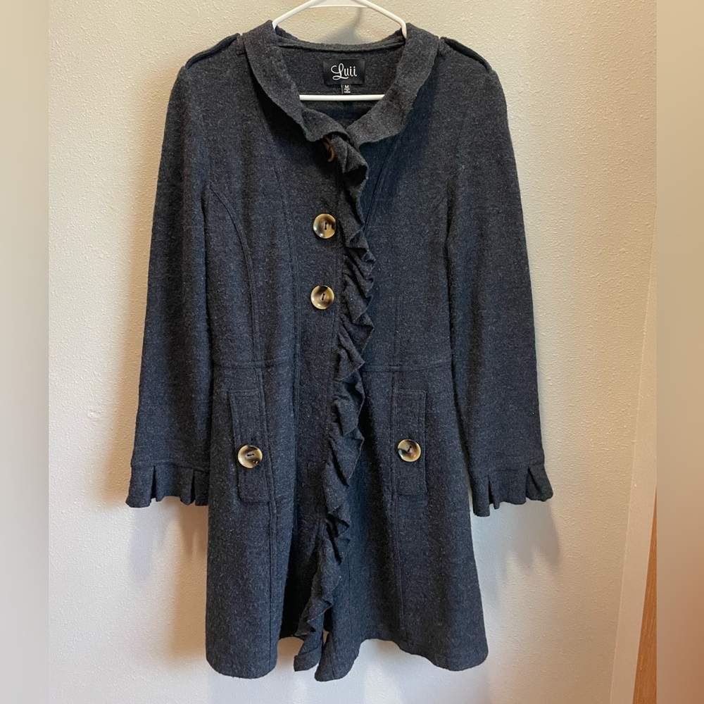 Luii Charcoal Knit Top